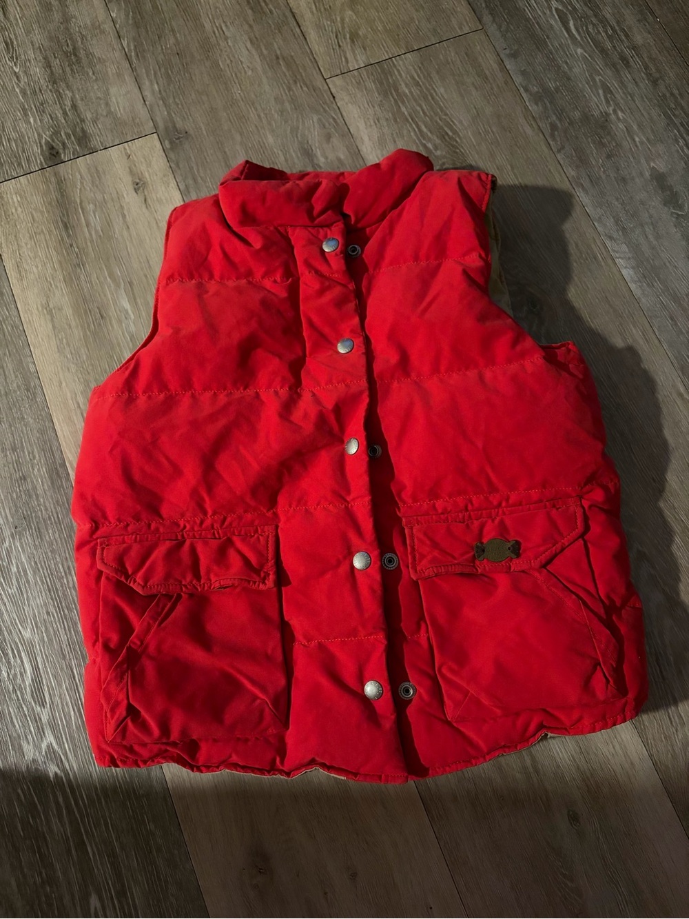 Vintage denim and supply Ralph Lauren puffer vest